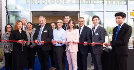 Montauban - Inauguration du nouveau Centre d'Oncologie de Montauban Opérationnel depuis le 25 mars dernier, le G