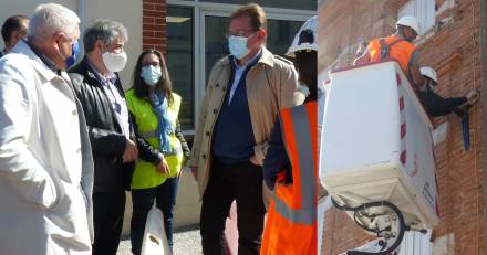 Muret - Le Syndicat d'énergie à Muret pour la réhabilitation de l'avenue des Pyrénées