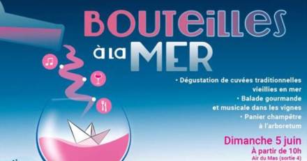 Canet en Roussillon - Bouteilles à la mer ! Venez déguster des vins vieillis en mer !