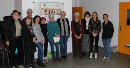 Frontignan - L'Association Présence Verte Services fête les 40 ans d'activité d'une intervenante