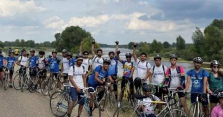 Lourdes - Reborn Trip : Les réfugiés parcourent 1000 km à vélo