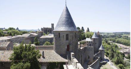 Carcassonne - Le château et les remparts de la cité de Carcassonne participent à l'évènement Monument jeu d'