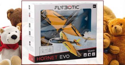 Jeux et Jouets - Silverlit - FLYBOTIC - Avion Télécommandé HORNET