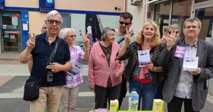 Pyrénées-Orientales - La caravane périurbaine Insoumise en campagne pour les Européennes